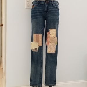 Anthropologie Pilcro Patched Jeans